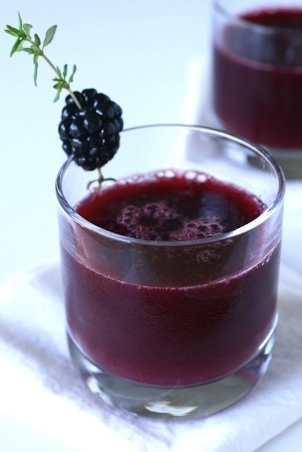 BLACKBERRY THYME MARGARITA Source: Annie's Eats Click image for recipe