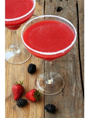 STRAWBERRY BLACKBERRY MARGARITA Source: A Bit of Bees Knees Click image for recipe