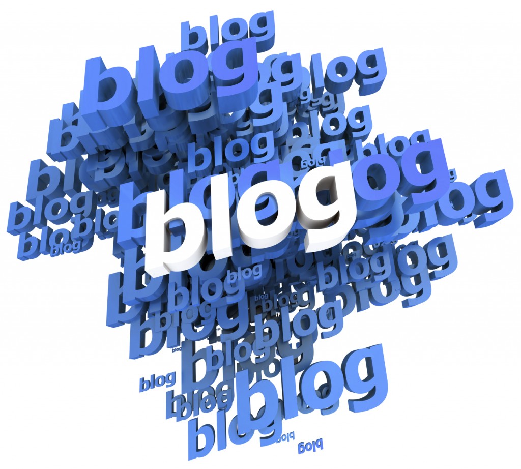 Blogs in blue