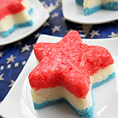 Red, White and Blue 4th of July Easy Party Food