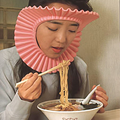 Protect Your Hair While Eating Noodles