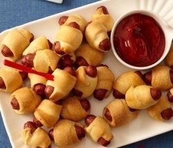 Tiny pigs in a blanket