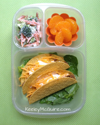 taco school lunch - organizedCHAOSonline