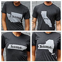 Are You Proud of Your Home State? Wear it on a “Home T” Shirt. {Giveaway}