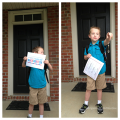 First Day of School FREE Printables