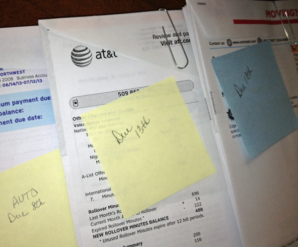 How To Set Up an Easy System for Paying Your Bills, and Keep You Organized for Tax Season!