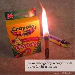 Emergency Light: Burning Crayons