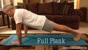 Full Front Plank | 30-Day Plank Challenge | organizedCHAOSonline