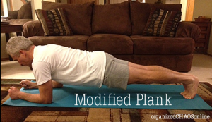 Modified Front Challenge | 30-Day Plank Challenge | organizedCHAOSonline